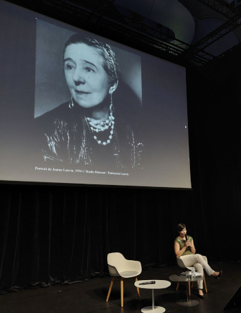 Laëtitia HEDDE presenting the history of the Lanvin house (thumbnail)