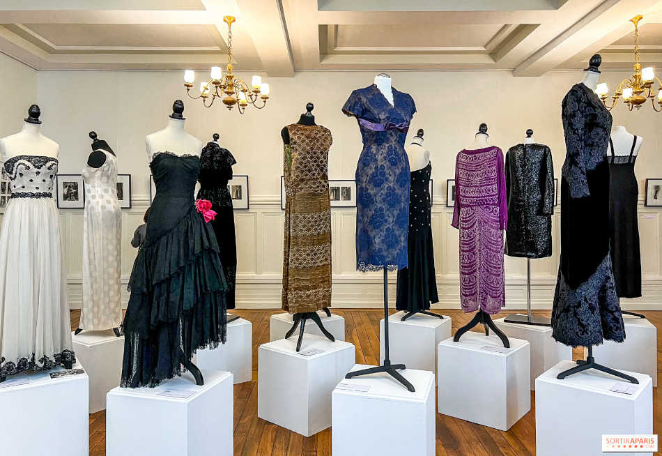 Picture of the dresses presented at Memory of an Elegant Woman exhibition